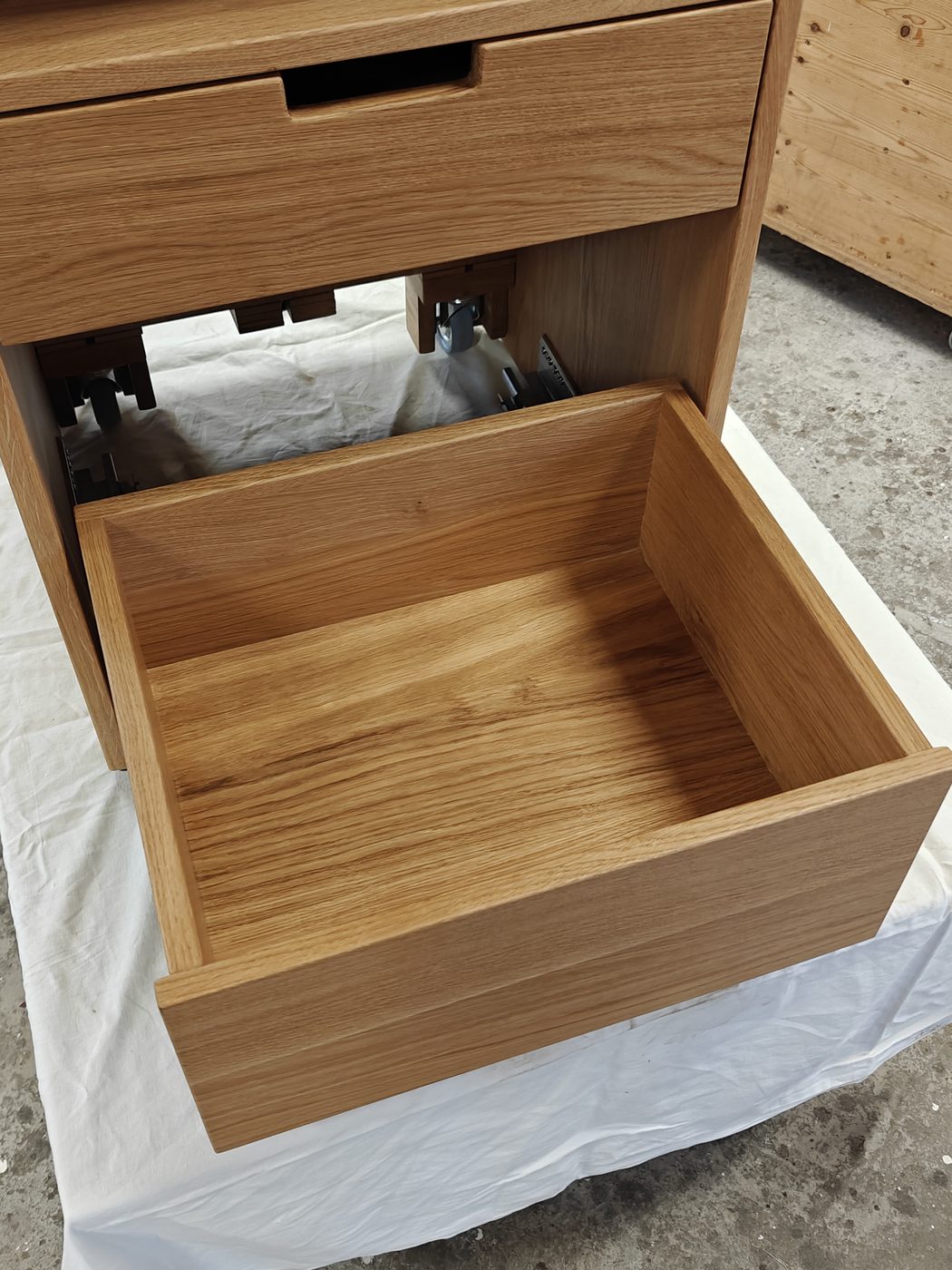 Platten-Schublade mit Vollauszug