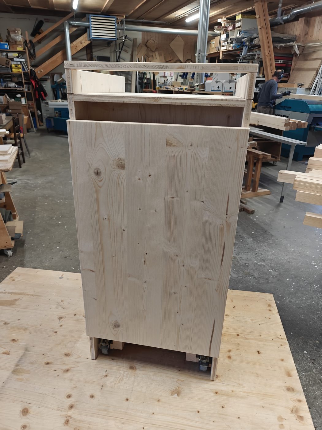 Prototyp — Schubladen offen